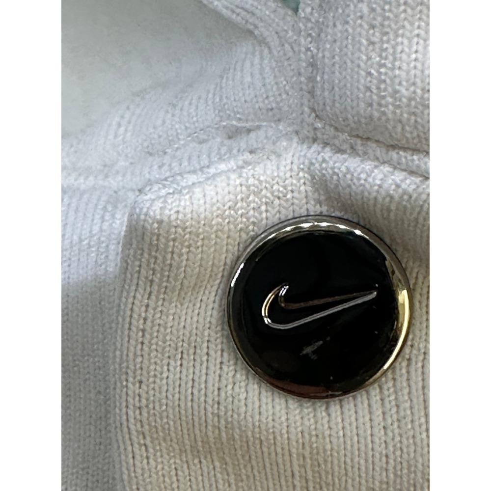 Nike Tiger Woods Collection Dri-FIT Golf Polo White Mens Large 457982-100 - Picture 10 of 11